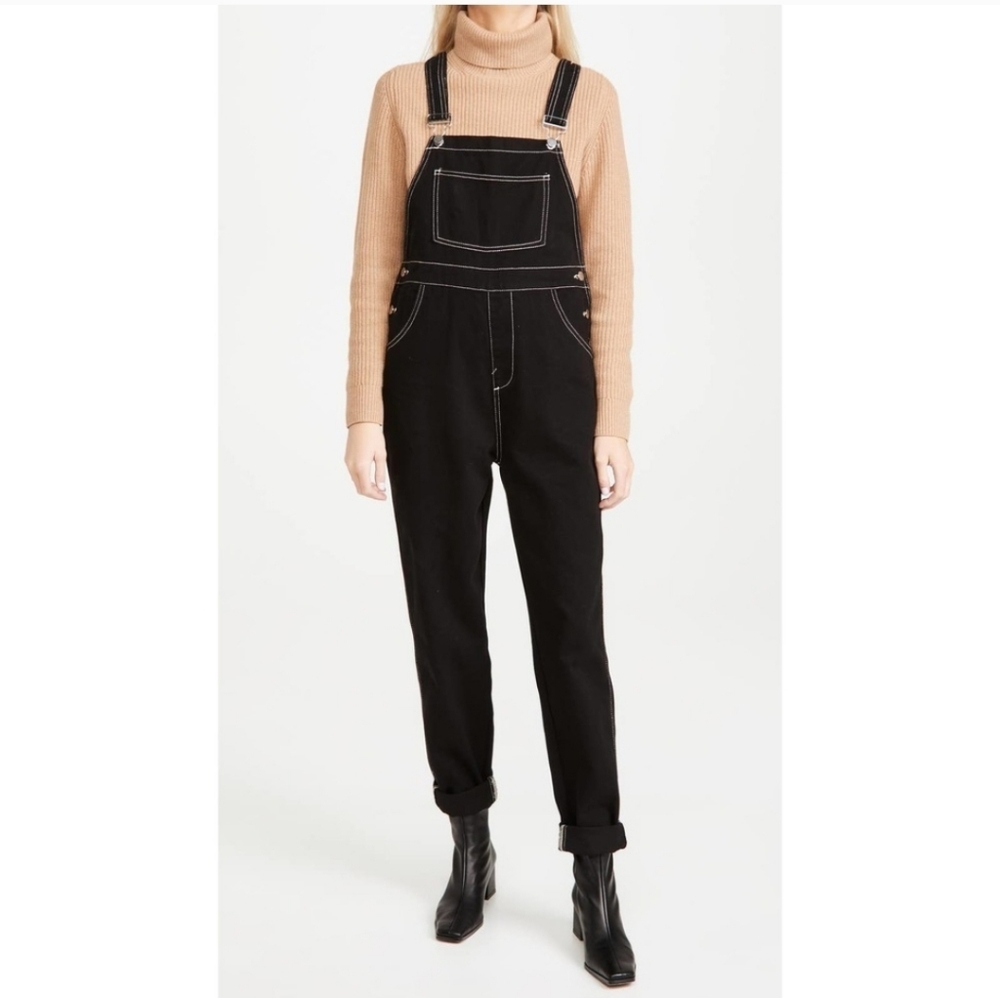 WeWoreWhat Black Overalls‎ Large